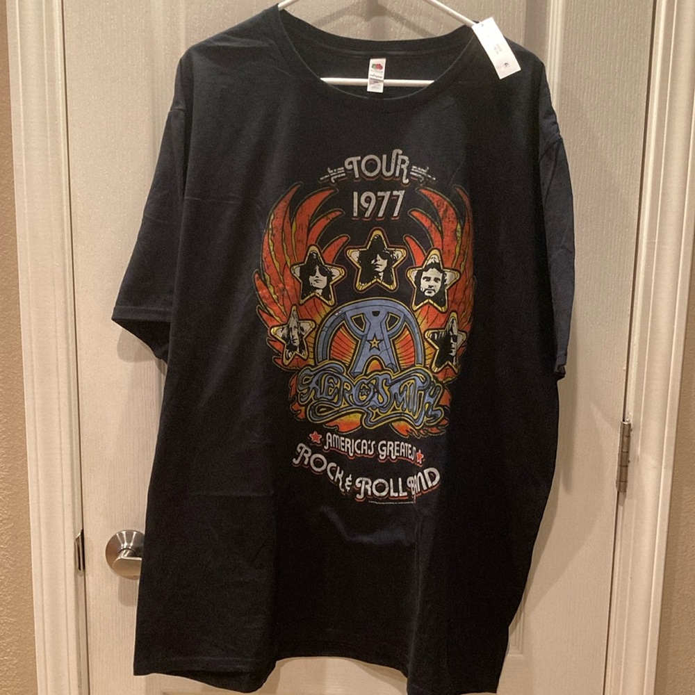 New Aerosmith 1977 Tour Tee